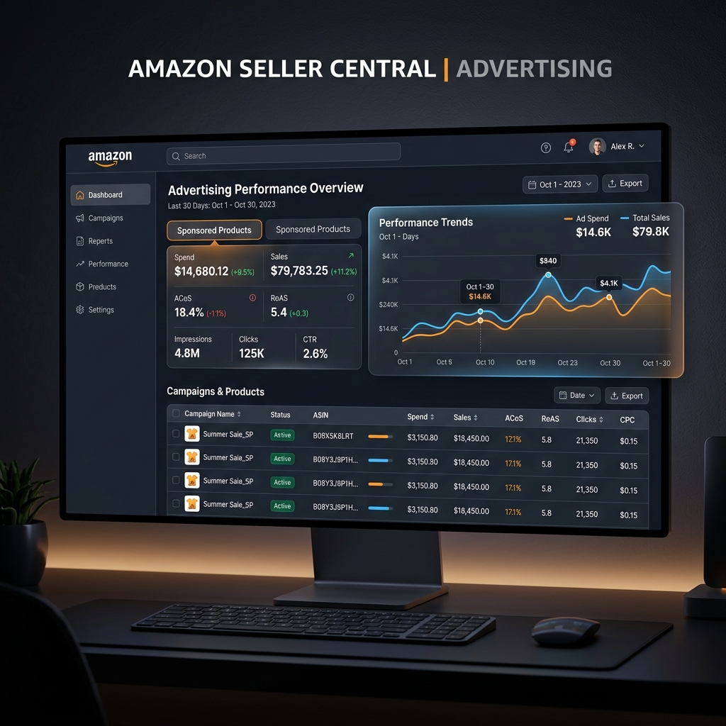 Amazon PPC Dashboard