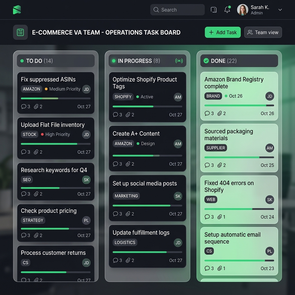 Storefront Management