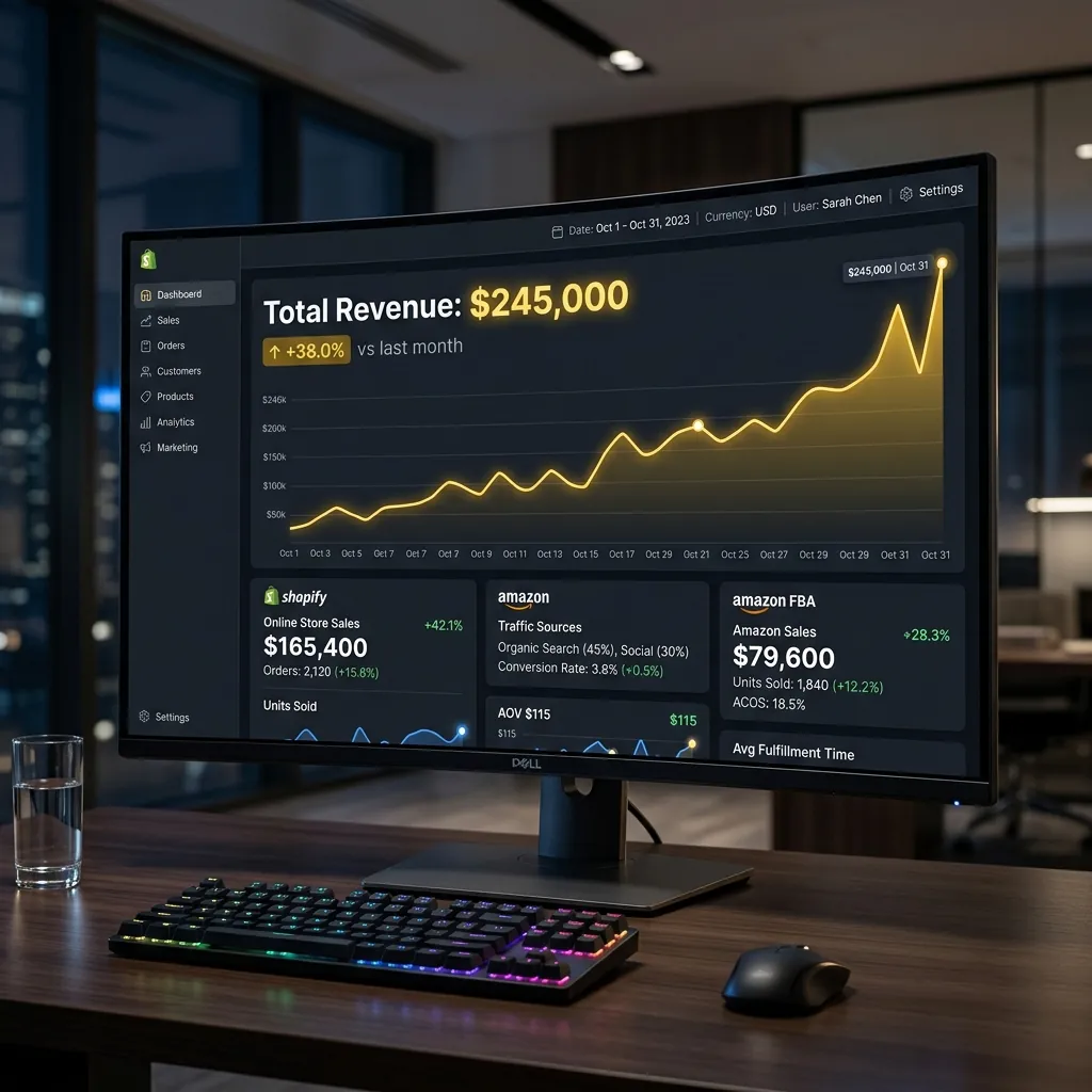 Sustained revenue on a managed store