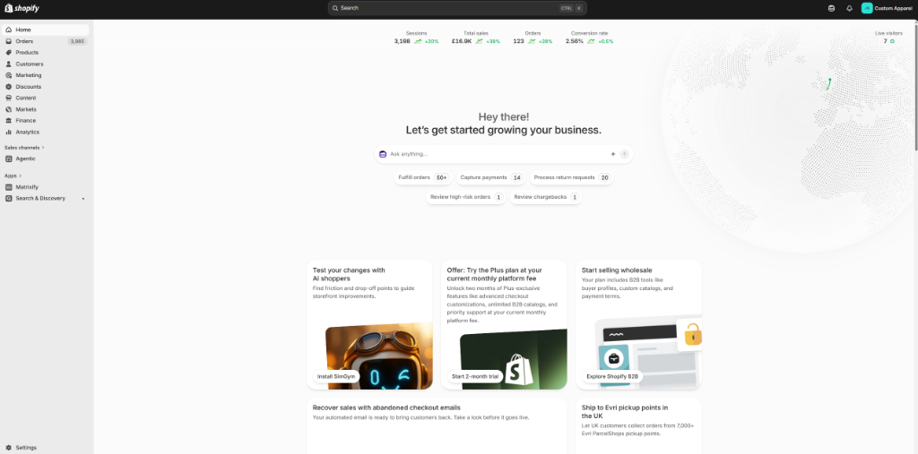 Shopify Live View